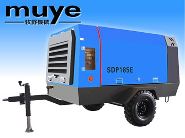 Movable Screw Diesel Air Compressor